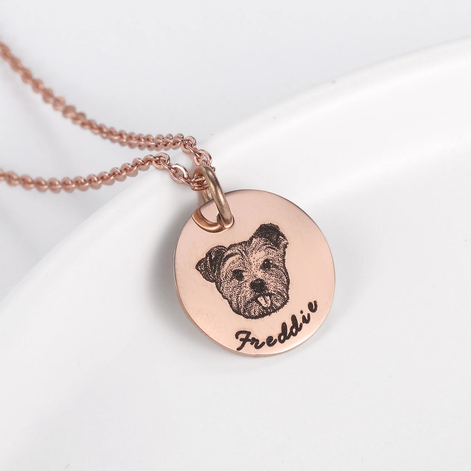 Custom Pet Photo Necklace