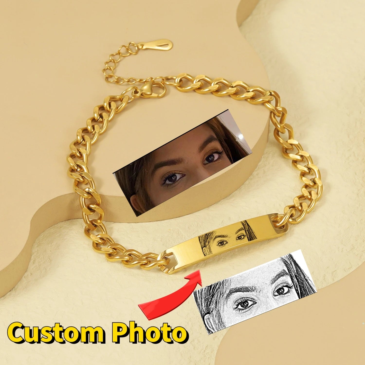 Personalized Eye Bracelet