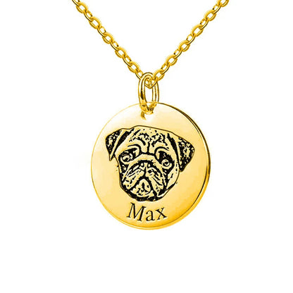 Custom Pet Photo Necklace